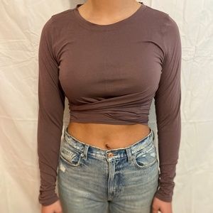 luluemon Time to Restore Long Sleeve Crop
